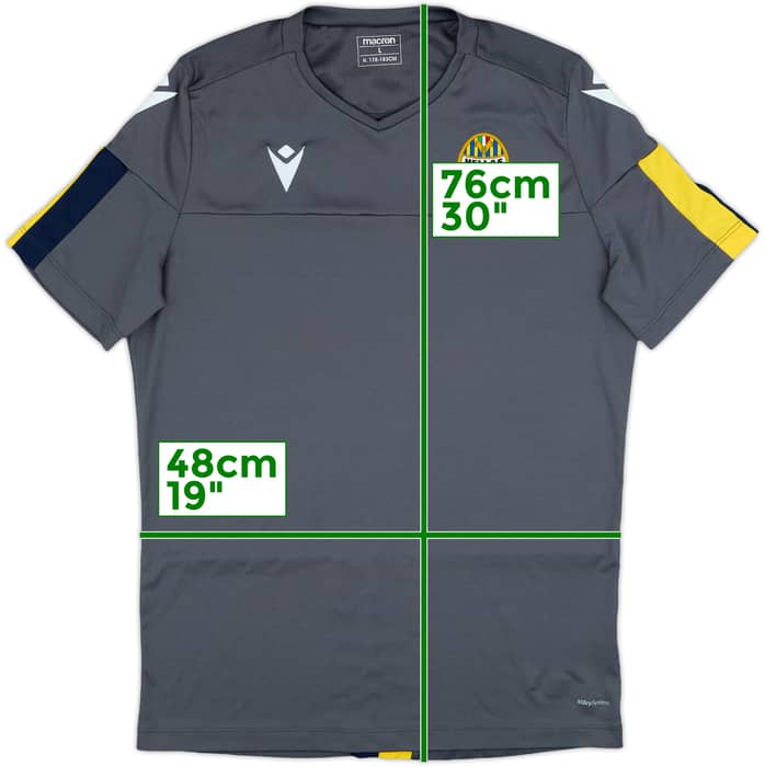 2019-20 Hellas Verona Macron Training Shirt - 10/10 - (L)