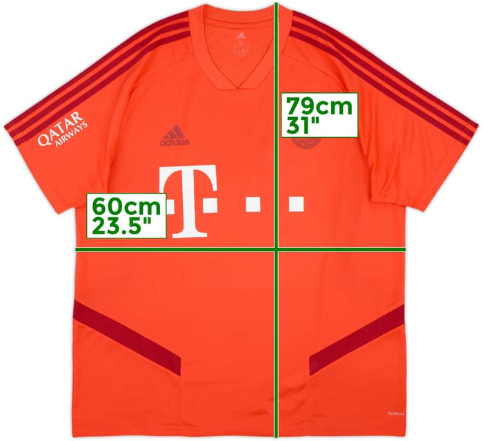 2019-20 Bayern Munich adidas Training Shirt - 10/10 - (XL)
