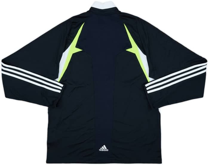 2007-08 Chelsea adidas CL 1/4 Zip Drill Top - 7/10 - (L/XL)