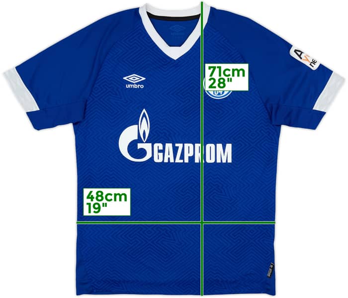 2018-19 Schalke Home Shirt Mckennie - 8/10 - (M)