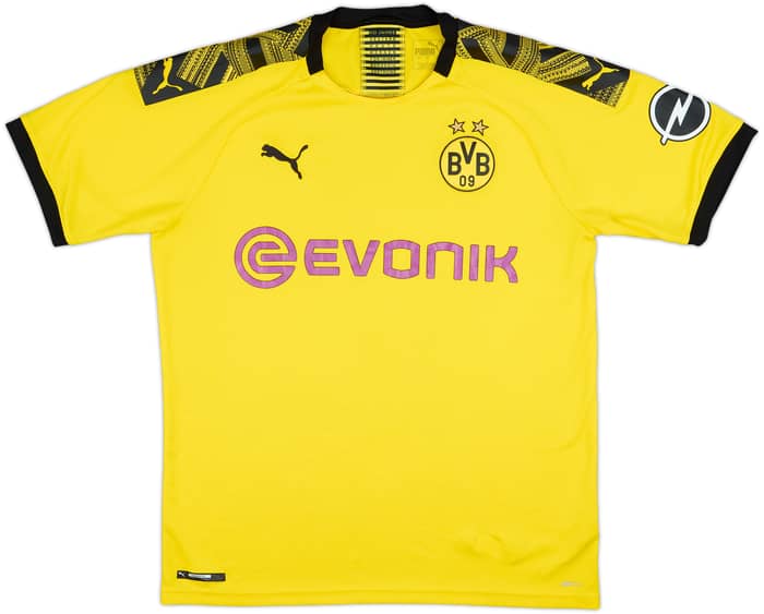 2019-20 Borussia Dortmund Home Shirt Haaland #17 - 5/10 - (L)