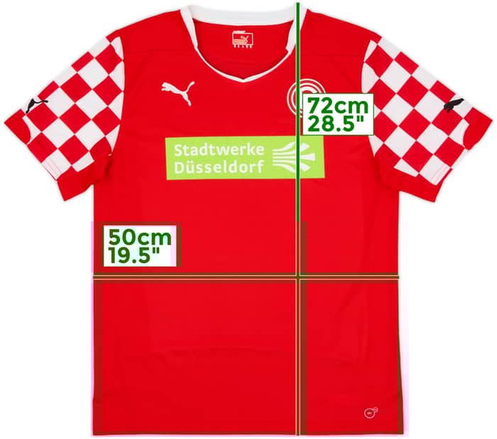 2014-15 Fortuna Dusseldorf Home Shirt - 8/10 - (M)