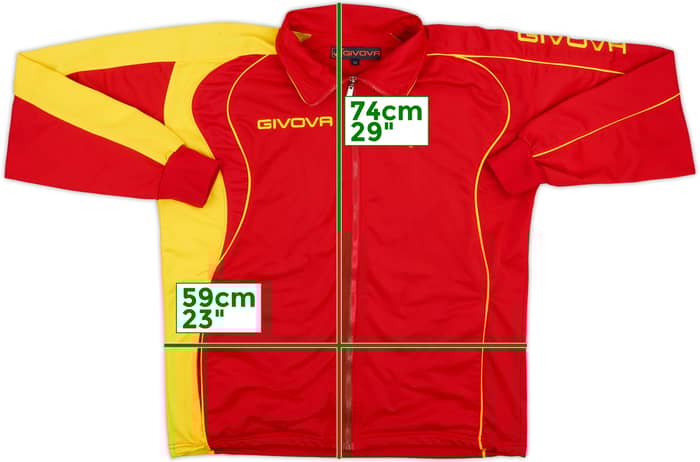 2012-13 ACR Messina 'Table Soccer' Givova Track Jacket - 8/10 - (M)