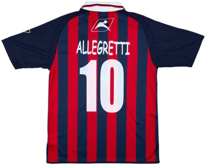 2017-18 US Vibonese Home Shirt Allegretti #10 - 9/10 - (L)