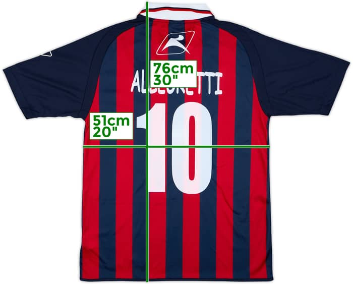 2017-18 US Vibonese Home Shirt Allegretti #10 - 9/10 - (L)