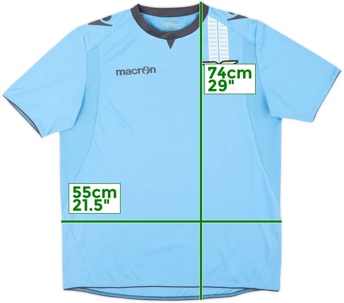 2017-18 Lazio Macron Training Shirt - 6/10 - (M)