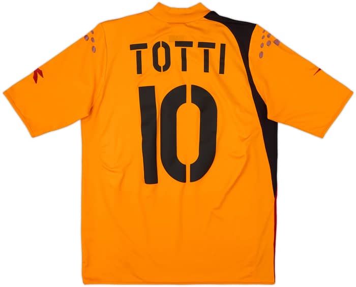 2005-06 Roma Third Shirt Totti #10 - 9/10 - (M)