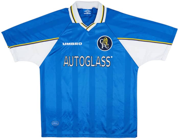 1997-99 Chelsea Home Shirt Terry #26 - 8/10 - (XL)