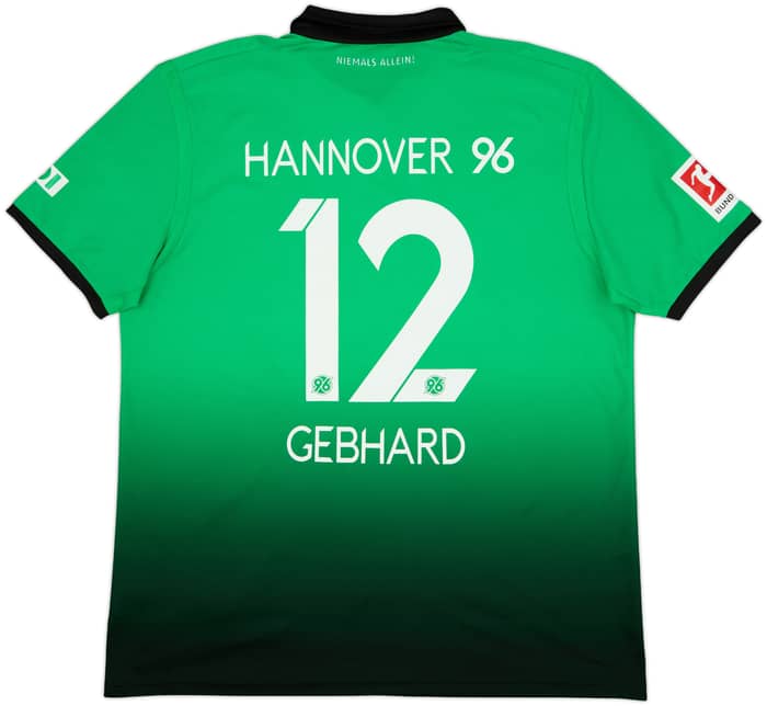 2017-18 Hannover 96 Away Shirt Gebhard #12 - 8/10 - (3XL)