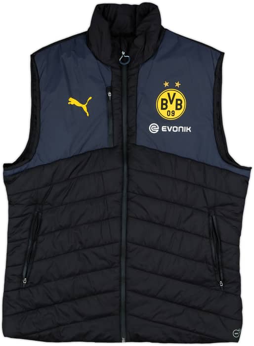 2017-18 Borussia Dortmund Puma Padded Gilet - 8/10 - (XL)