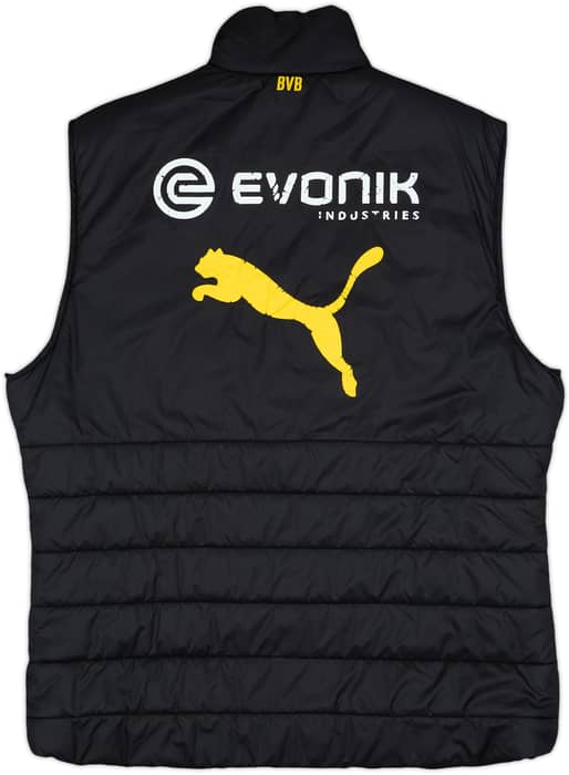 2017-18 Borussia Dortmund Puma Padded Gilet - 8/10 - (XL)