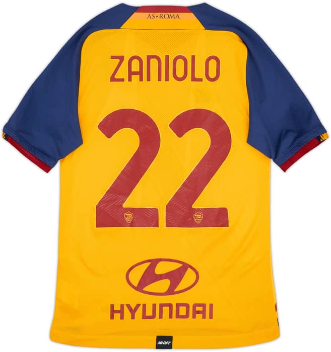 2021-22 Roma Third Shirt Zaniolo #22 - 7/10 - (M)