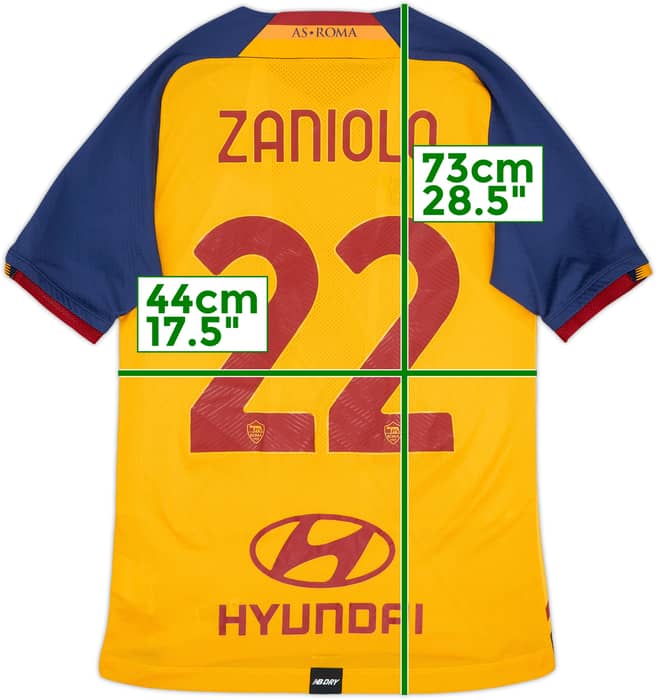 2021-22 Roma Third Shirt Zaniolo #22 - 7/10 - (M)