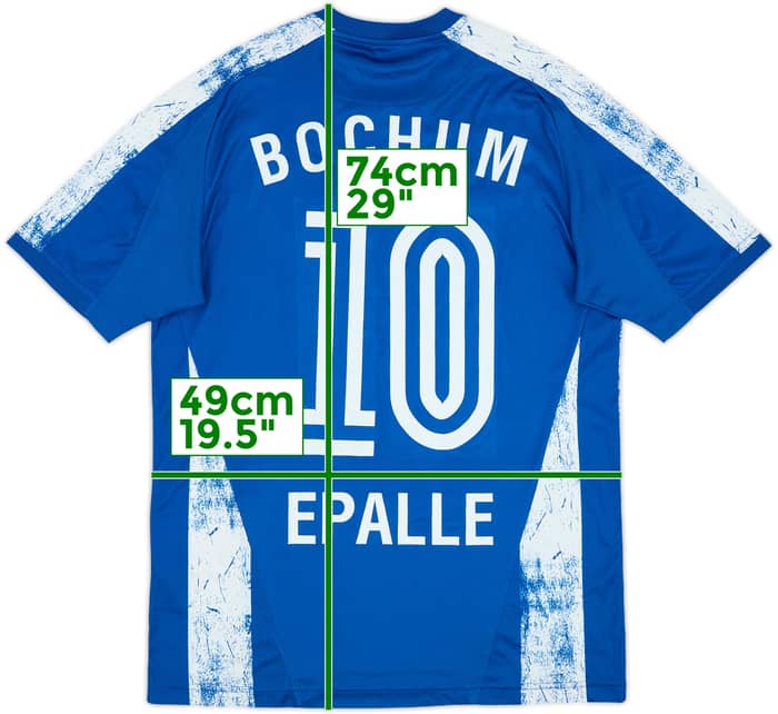 2009-10 VFL Bochum Home Shirt Epalle #10 - 6/10 - (M)