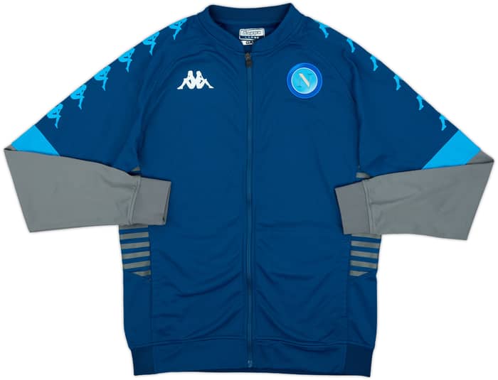 2019-20 Napoli Kappa Track Jacket - 6/10 - (L)