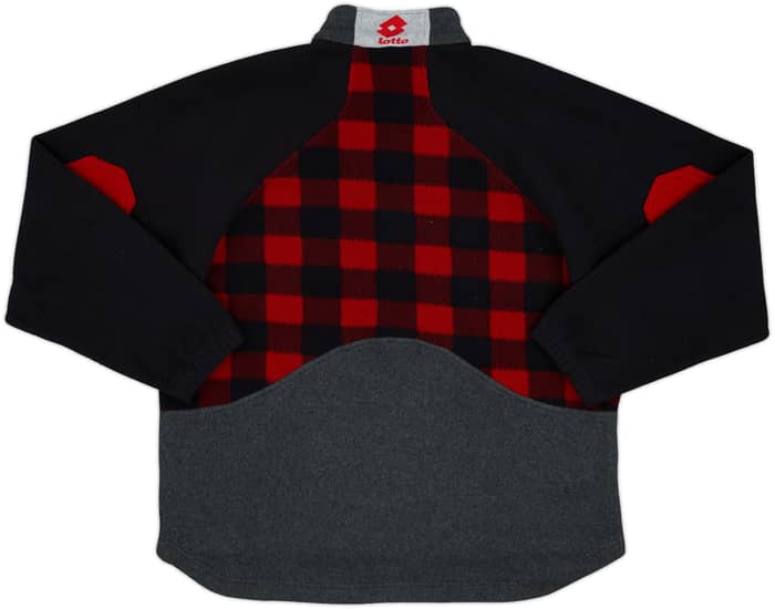 1996-97 AC Milan Lotto 1/4 Zip Fleece - 8/10 - (L)