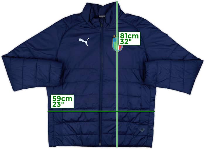 2019-20 Italy Puma Padded Bench Coat - 6/10 - (L)