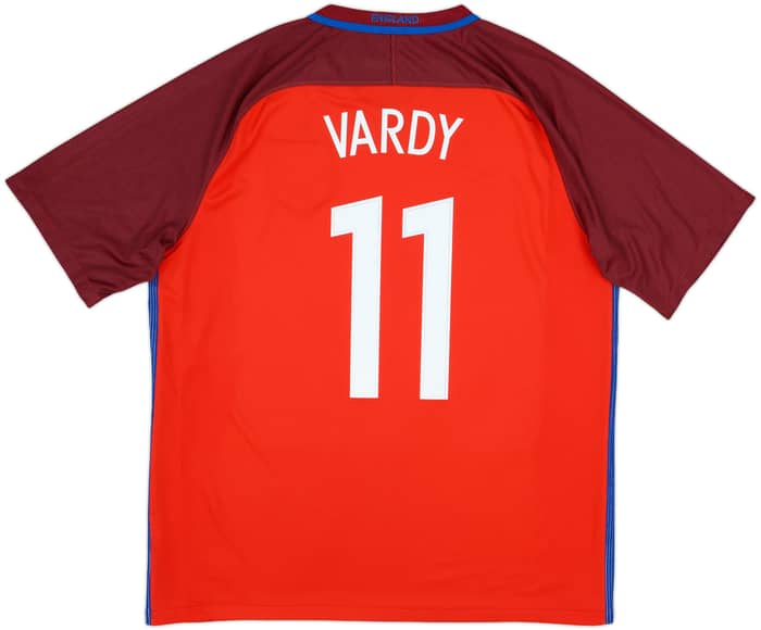 2016-17 England Away Shirt Vardy #11 - 10/10 - (XL)