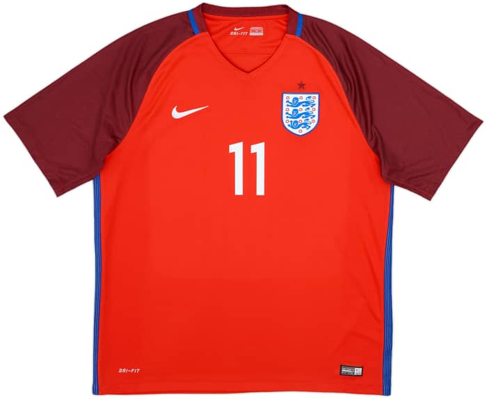 2016-17 England Away Shirt Vardy #11 - 10/10 - (XL)