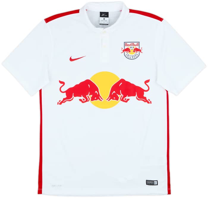 2015-16 RB Salzburg Home Shirt Hutter #14 - 4/10 - (M)