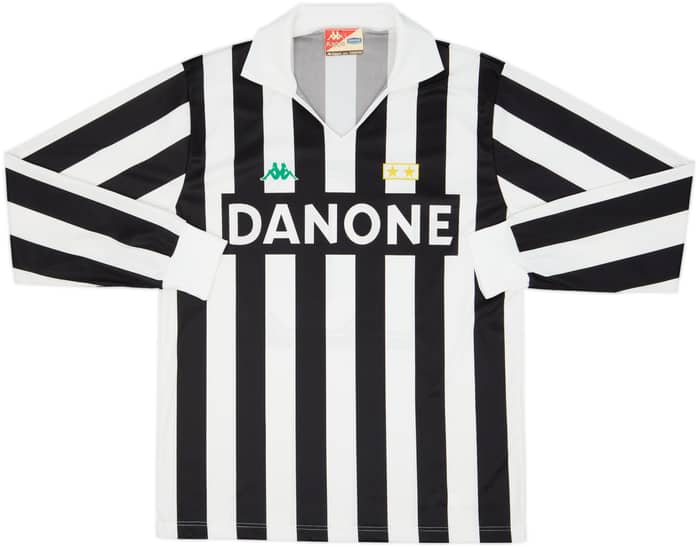 1992-94 Juventus Basic Home L/S Shirt #10 - 9/10 - (L)