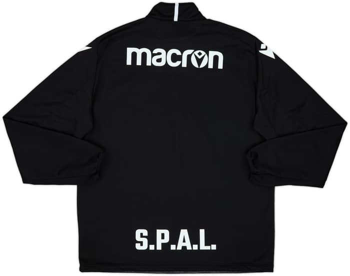 2019-20 SPAL Macron 1/4 Zip Drill Top - 8/10 - (XXL)
