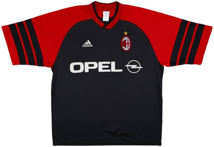 1998-99 AC Milan adidas Training Shirt - 9/10 - (XL)