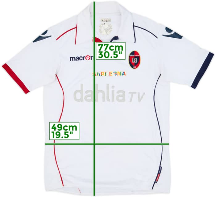 2010-11 Cagliari Away Shirt - 5/10 - (S)