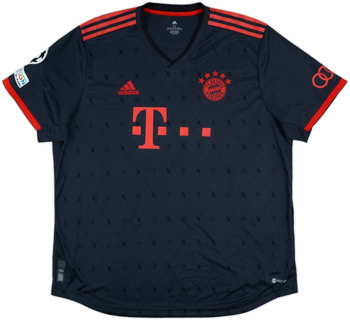 2022-23 Bayern Munich Authentic Third Shirt Musiala #42 - 9/10 - (XXL)