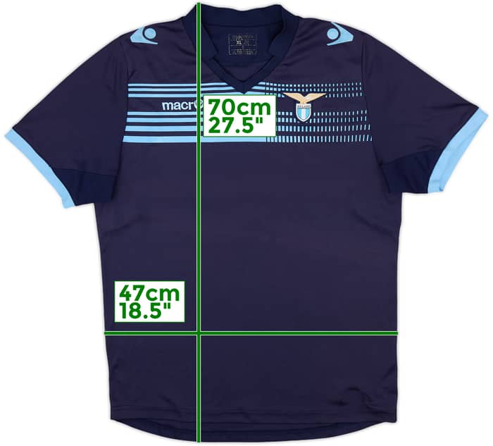 2013-14 Lazio Macron Training Shirt - 7/10 - (XL.Boys)