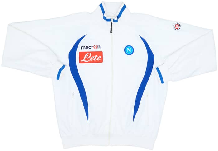 2009-10 Napoli Macron Track Jacket - 8/10 - (L)