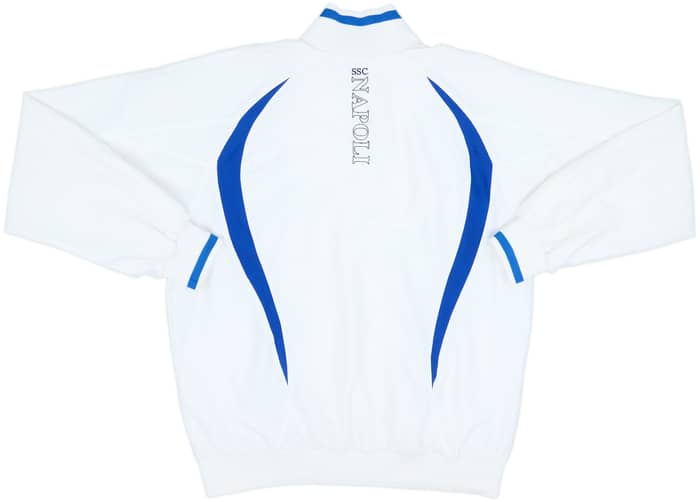 2009-10 Napoli Macron Track Jacket - 8/10 - (L)