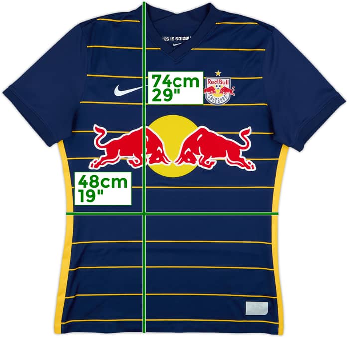 2021-22 RB Salzburg Away Shirt - 9/10 - (L)