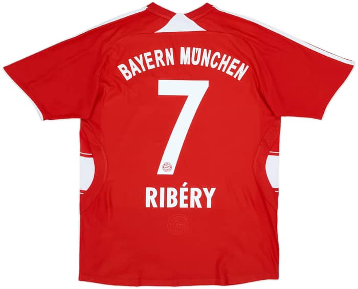 2008-09 Bayern Munich Home Shirt Ribery #7 - 8/10 - (XL.Boys)