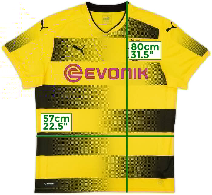 2017-18 Borussia Dortmund Home Shirt - 10/10 - (XL)