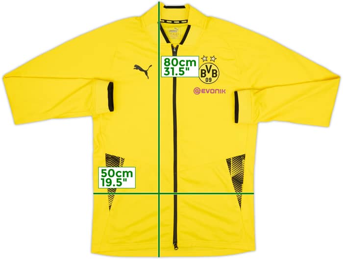 2018-19 Borussia Dortmund Puma Track Jacket - 5/10 - (M)