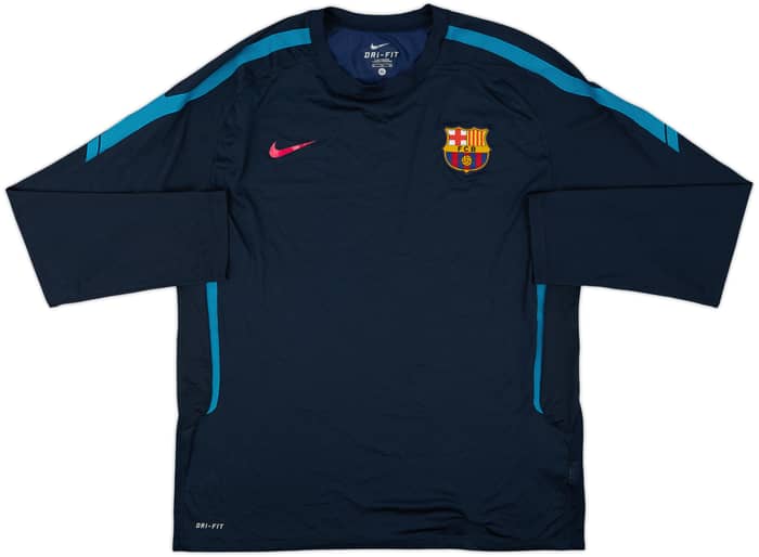 2010-11 Barcelona Nike Training L/S Shirt - 7/10 - (XL)