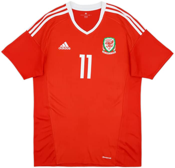 2016-17 Wales Home Shirt Bale #11 - 8/10 - (M)