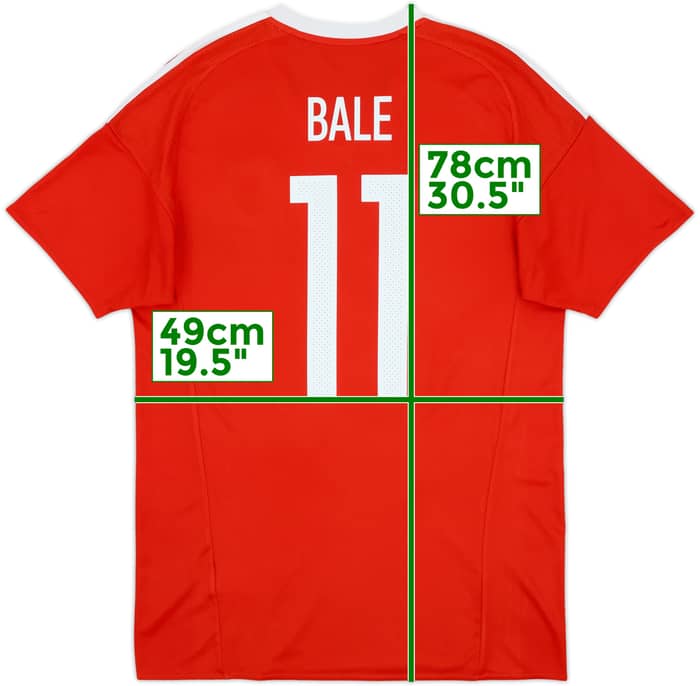 2016-17 Wales Home Shirt Bale #11 - 8/10 - (M)