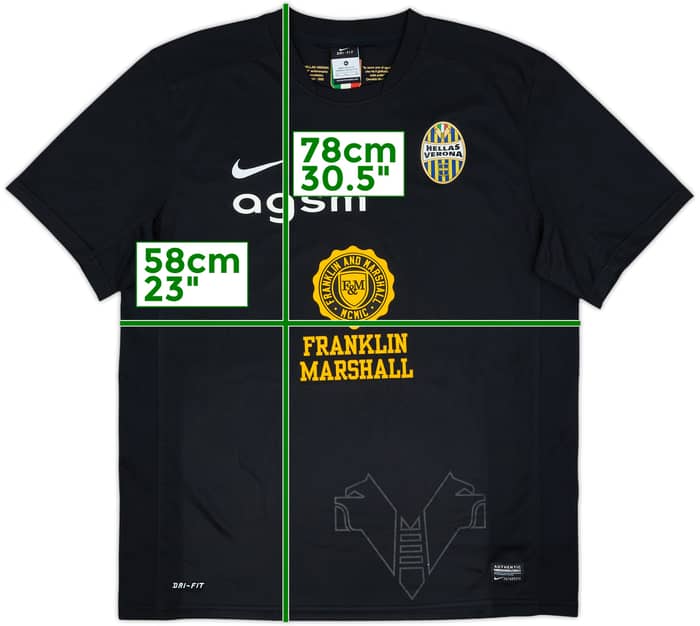 2013-14 Hellas Verona Third Shirt - 10/10 - (XL)