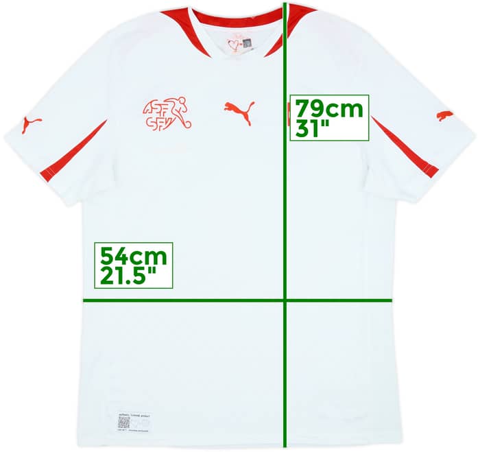 2012-14 Switzerland Away Shirt - 5/10 - (XL)