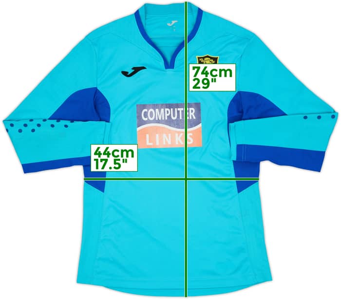 2016-17 Livingston Community GK Shirt #16 - 7/10 - (M)