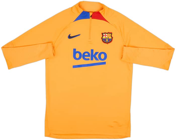 2022-23 Barcelona Nike 1/4 Zip Drill Top - 7/10 - (M)