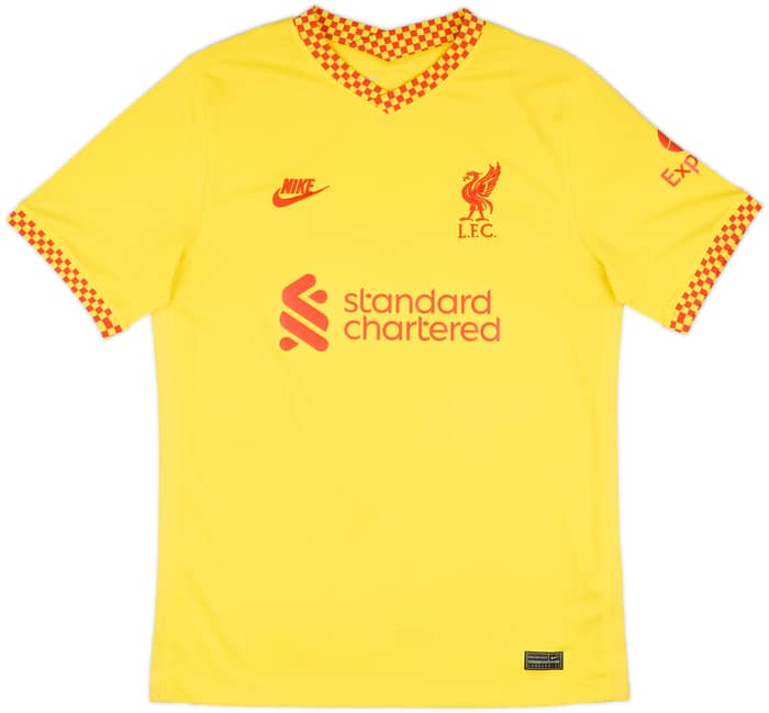 2021-22 Liverpool Third Shirt Virgil #4 - 7/10 - (M)