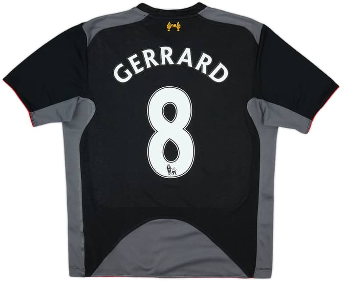 2012-13 Liverpool Away Shirt Gerrard #8 - 7/10 - (M)