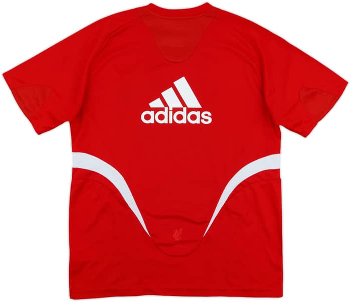 2009-10 Liverpool adidas Training Shirt - 8/10 - (M)