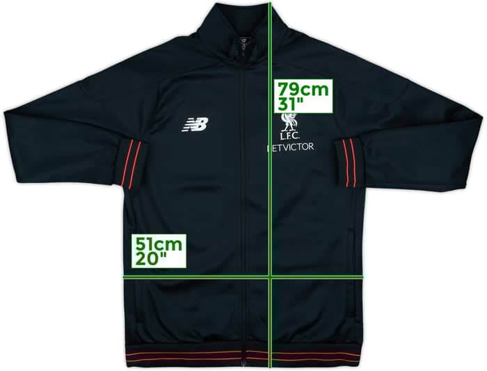 2016-17 Liverpool New Balance Track Jacket - 9/10 - (L)