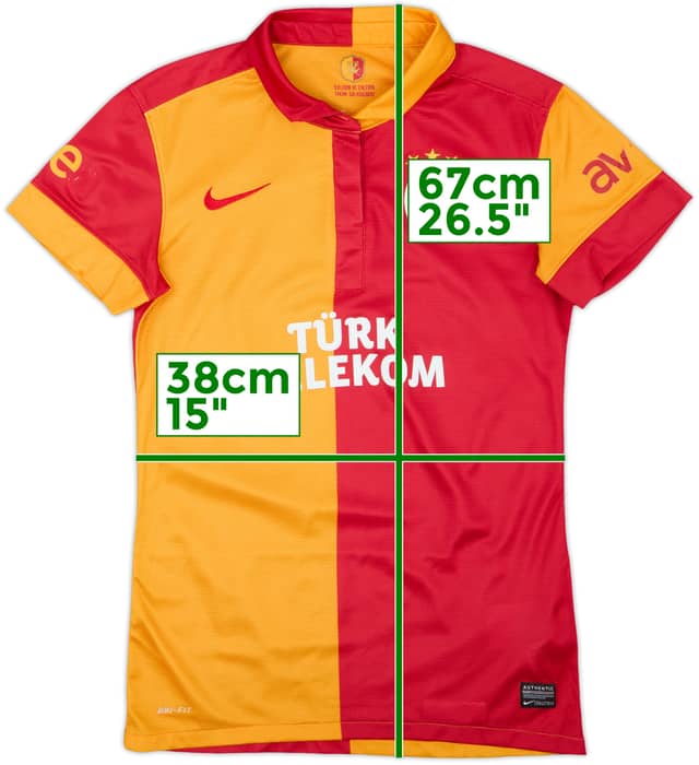 2012-13 Galatasaray Home Shirt - 5/10 - (Women's S)