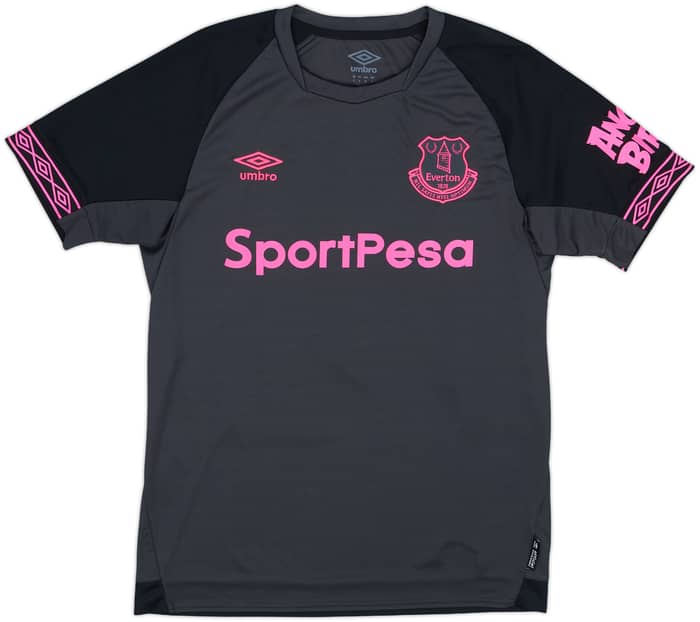 2018-19 Everton Away Shirt Baines #3 - 9/10 - (XL)