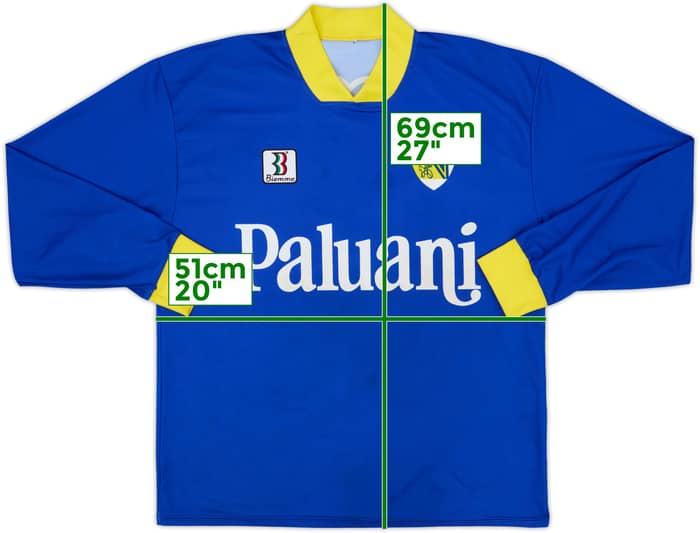 1995-96 Chievo Verona Biemme Training L/S Shirt - 6/10 - (L)